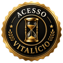 Selo de acesso vitalício ao e-book Protocolos de Ouro da Acupuntura Chinesa com futuras atualizações.