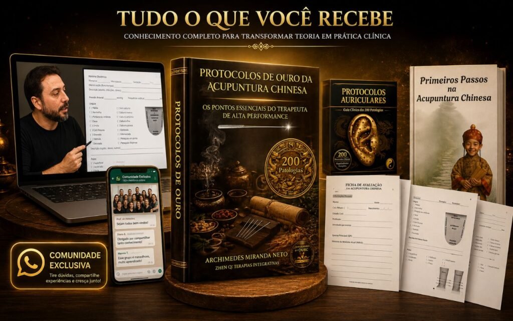 Protocolos de Ouro da Acupuntura Chinesa com Bônus Exclusivos e Grupo WhatsApp