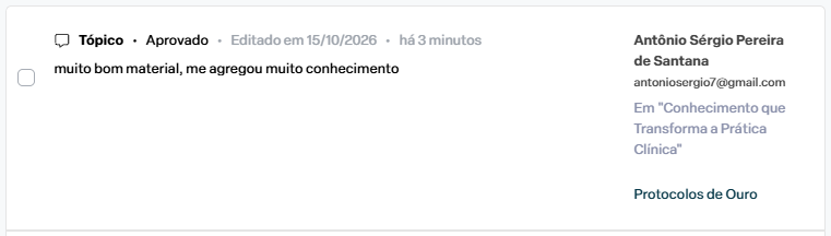 Depoimento de Antonio sobre sua experiência de aprendizado com os Protocolos de Ouro da Acupuntura Chinesa, do Prof. Archimedes Miranda Neto.